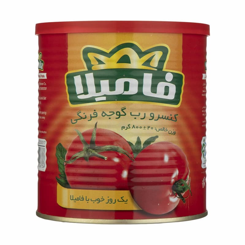 رب گوجه فرنگی فامیلا انتخاب مناسب خانواده ها و فروشگاه ها
